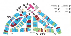 Mappa del Franciacorta Outlet Village